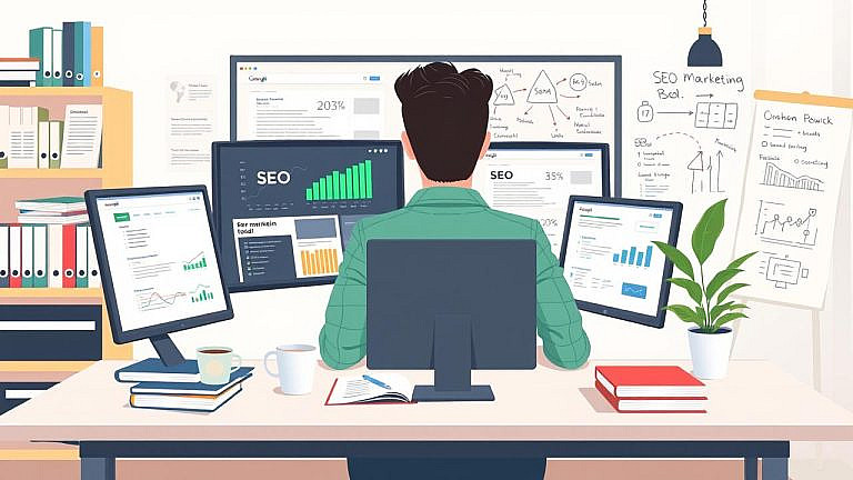 SEO в цифровом маркетинге: стратегии и ключевые аспекты для повышения видимости и трафика.