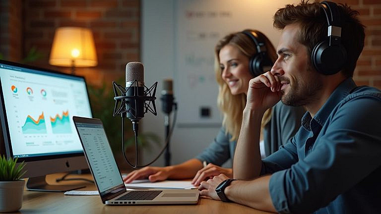 Подкасты в B2B-маркетинге: как привлечь клиентов и укрепить доверие с помощью аудиоконтента. Эффективные стратегии продвижения.