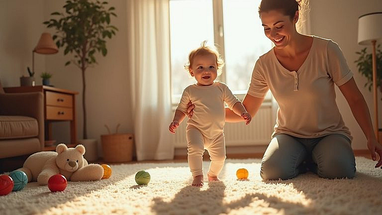 Полезные советы и упражнения для родителей, которые помогут малышу сделать первые шаги. Узнайте, как правильно учить ребенка ходить.